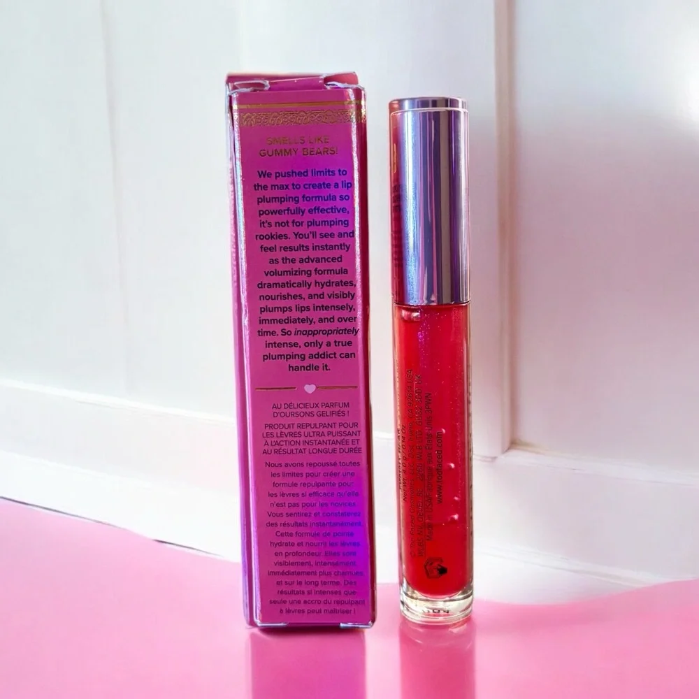 💎 Too Faced Lip Injection Plump Extra-Strength Lip Plumping Gloss Yummy Bear